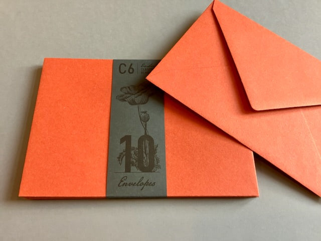 Briefumschlag C6 Spitzklappe (Togethery)° - Polly Paper - Umweltfreundliche Schreibwaren