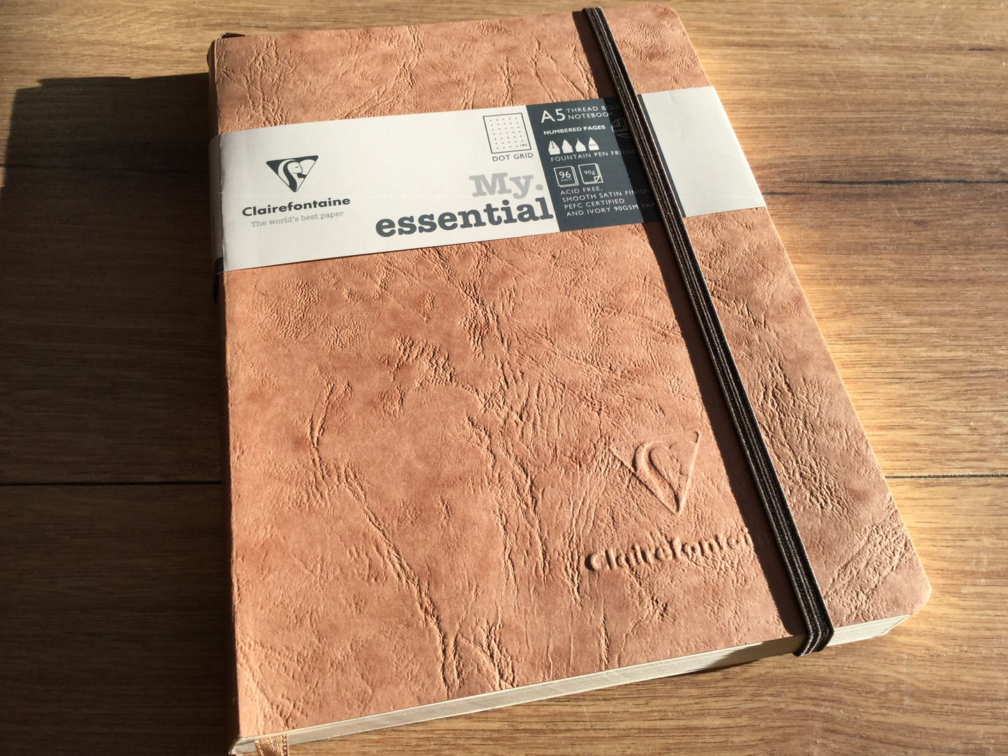 Notizbuch A5 Bullet Journal nummerierte Seiten 90g Clairefontaine MyEssential° - Polly Paper - Umweltfreundliche Schreibwaren
