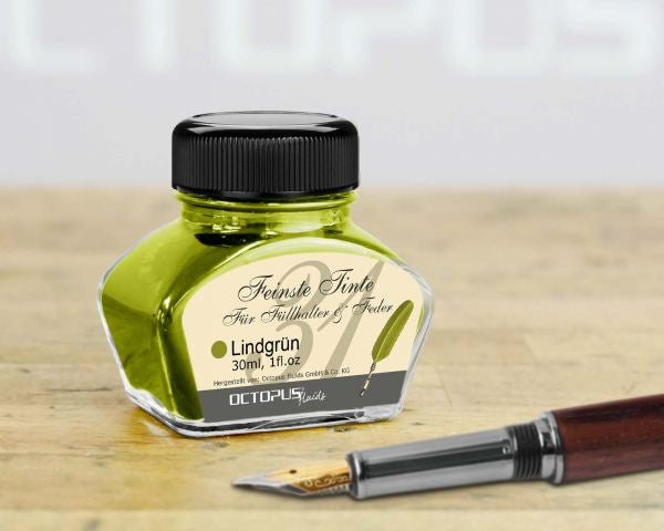 Tinte 30ml-Glas Octopus° - Polly Paper - Umweltfreundliche Schreibwaren