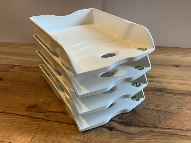 Briefablage Recycling HAN weiß Re-Loop - Polly Paper - Umweltfreundliche Schreibwaren