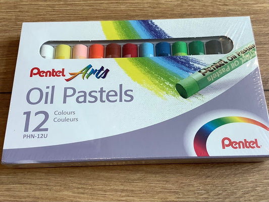 Pastell-Ölmalkreiden (Pentel)° - Polly Paper - Umweltfreundliche Schreibwaren