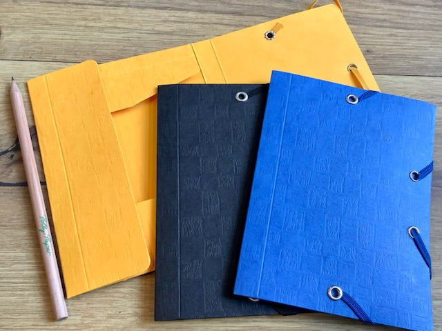 Sammelmappe A6 mini 12x16cm Eckspanner - Polly Paper - Umweltfreundliche Schreibwaren