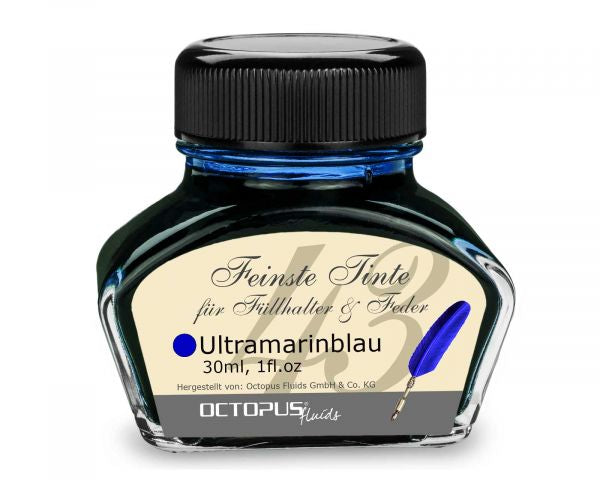 Tinte 30ml-Glas Octopus° - Polly Paper - Umweltfreundliche Schreibwaren
