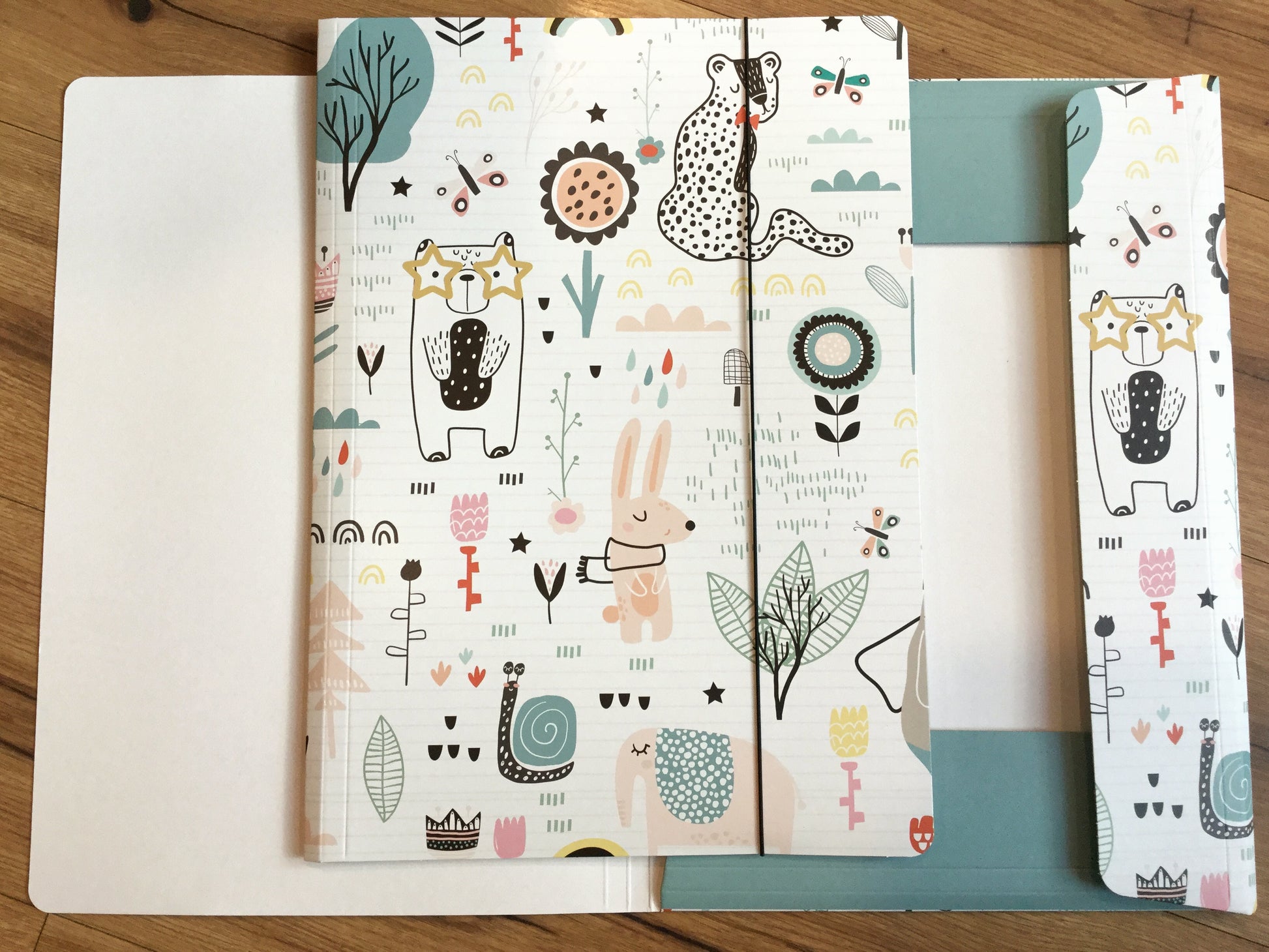 Sammelmappe A4 Wildlife Tiere - Polly Paper - Umweltfreundliche Schreibwaren