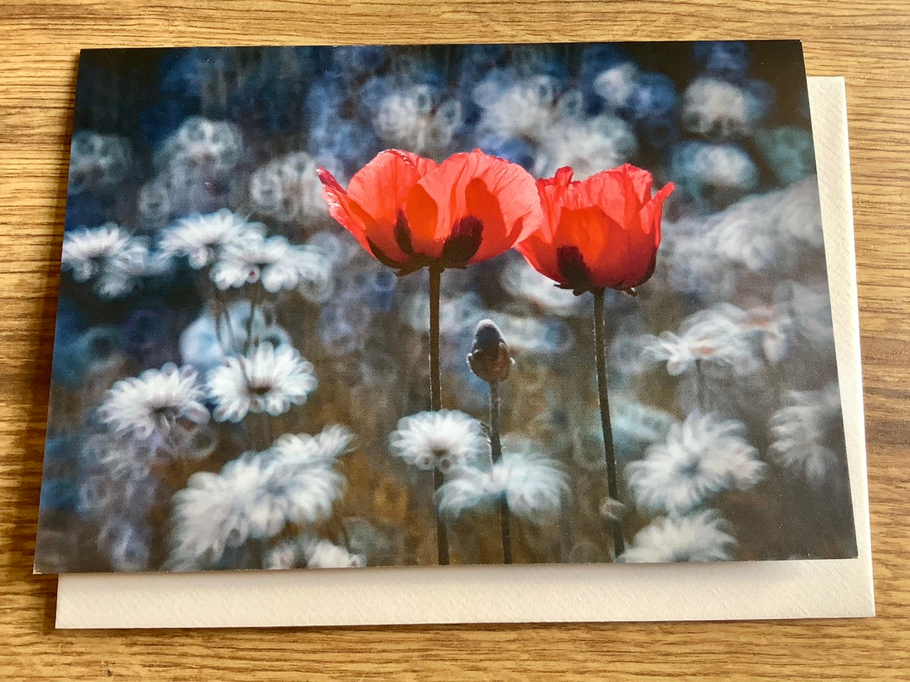 Briefkarte Orientalischer Mohn (art+nature)