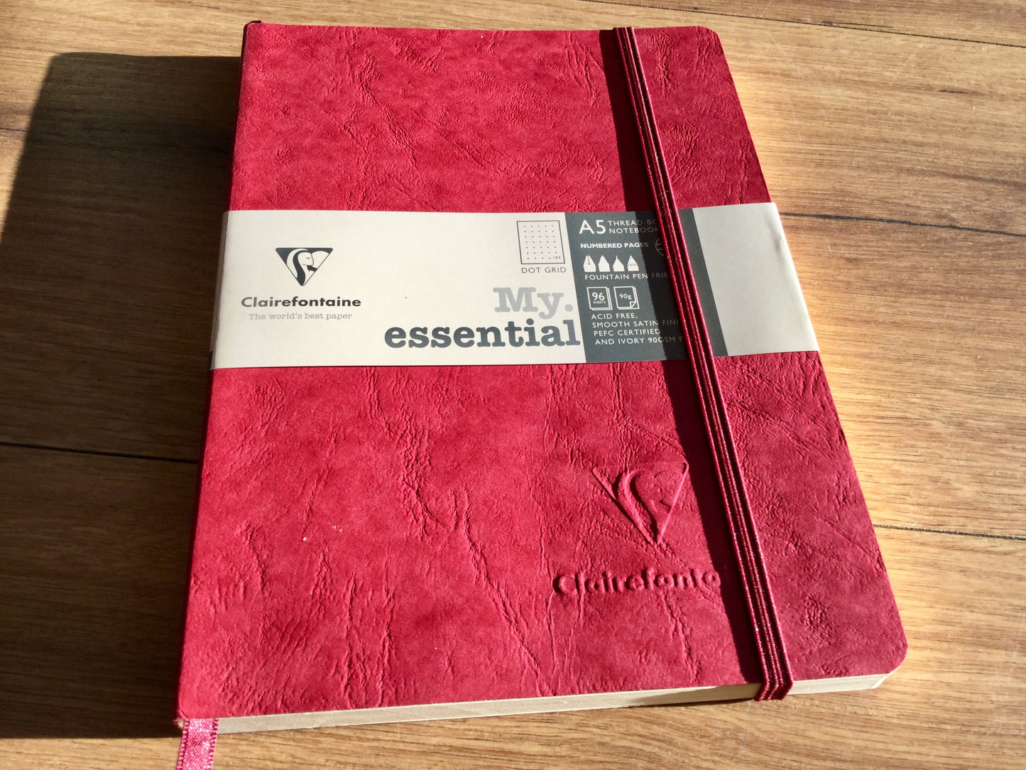 Notizbuch A5 Bullet Journal nummerierte Seiten 90g Clairefontaine MyEssential° - Polly Paper - Umweltfreundliche Schreibwaren