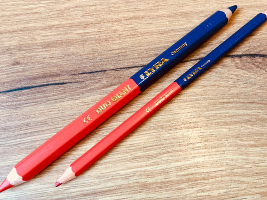 LYRA Duo rot/blau Silbenstift° - Polly Paper - Umweltfreundliche Schreibwaren