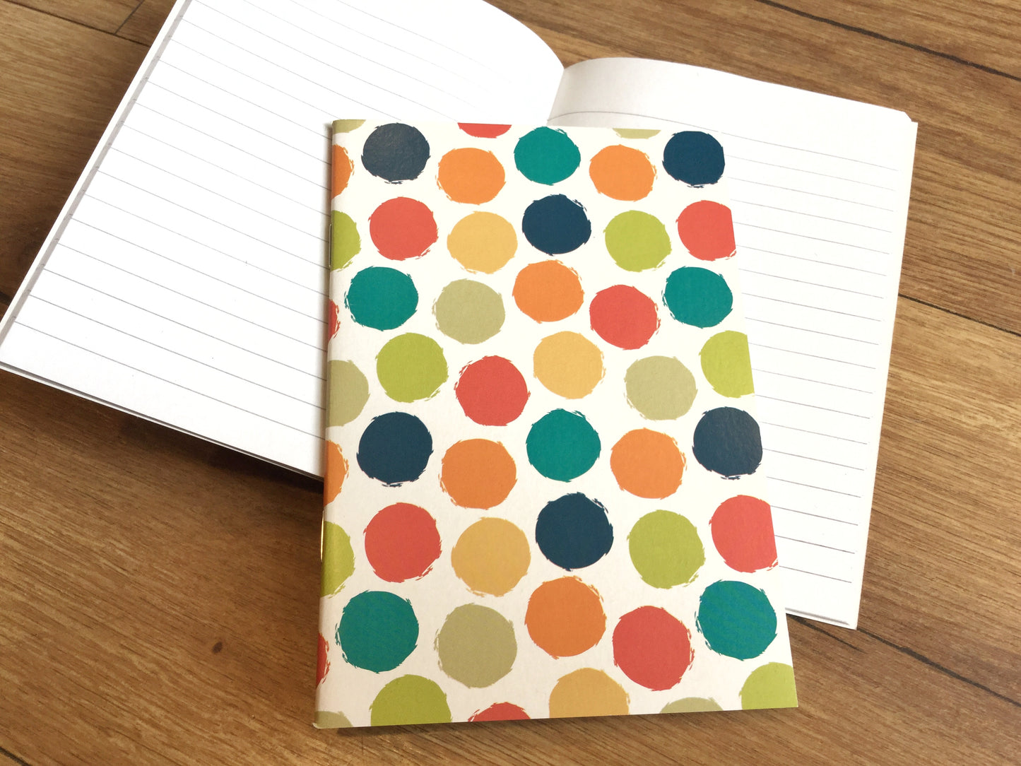 Notizheft A6 Dots liniert recycelt - Polly Paper - Umweltfreundliche Schreibwaren
