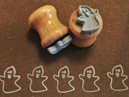 Ministempel Gespenst (Bunte Bordschätze) Geist - Polly Paper - Umweltfreundliche Schreibwaren