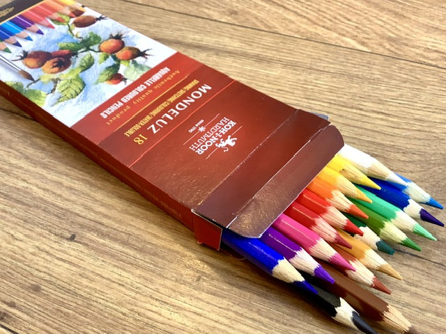 Aquarell-Farbstifte Mondeluz KOH-I-NOOR (Pappetui)° - Polly Paper - Umweltfreundliche Schreibwaren