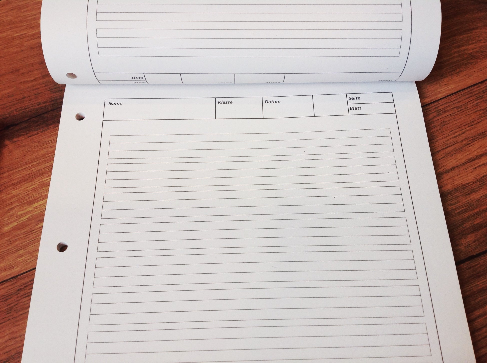 Arbeitsblock A4 Lin.1 50 Blatt - Polly Paper - Umweltfreundliche Schreibwaren