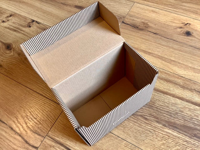Karteikasten A6 Papiertiger Nadelstreifen° - Polly Paper - Umweltfreundliche Schreibwaren