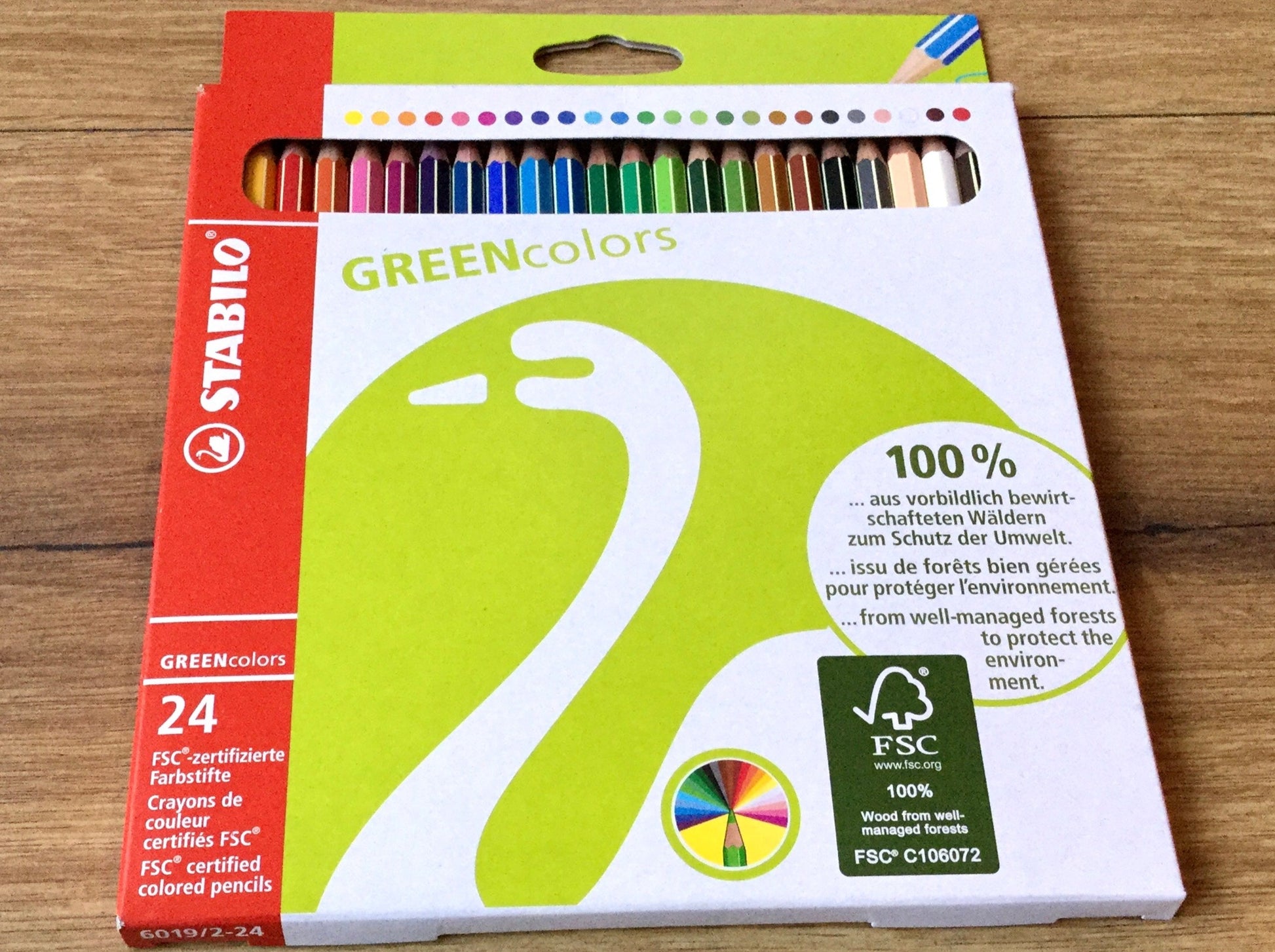 Buntstifte Greencolors FSC Stabilo° - erhältlich bei Polly Paper - Umweltfreundliche Schreibwaren in Berlin