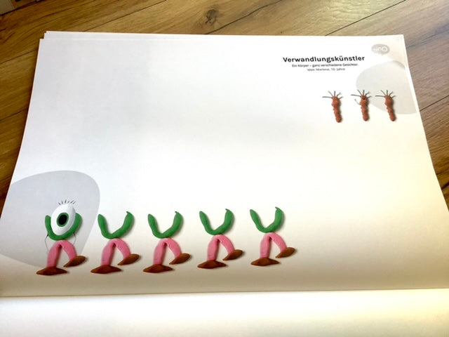 Schreibunterlage A2 30Bl 150g NINO Malblock - Polly Paper - Umweltfreundliche Schreibwaren