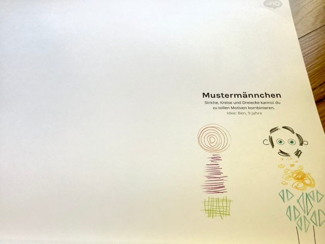 Schreibunterlage A2 30Bl 150g NINO Malblock - Polly Paper - Umweltfreundliche Schreibwaren