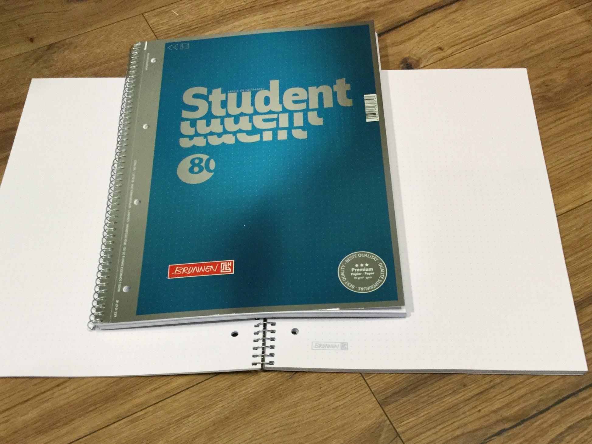 Collegeblock 90g dotted Brunnen A4 - Polly Paper - Umweltfreundliche Schreibwaren