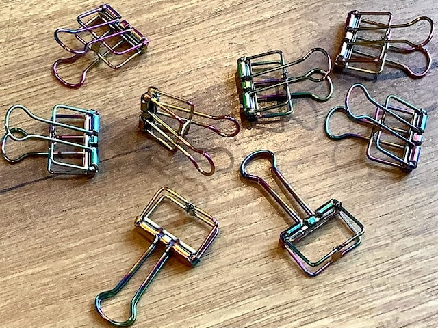 Deko-Clip farbig foldback Heyda° - Polly Paper - Umweltfreundliche Schreibwaren