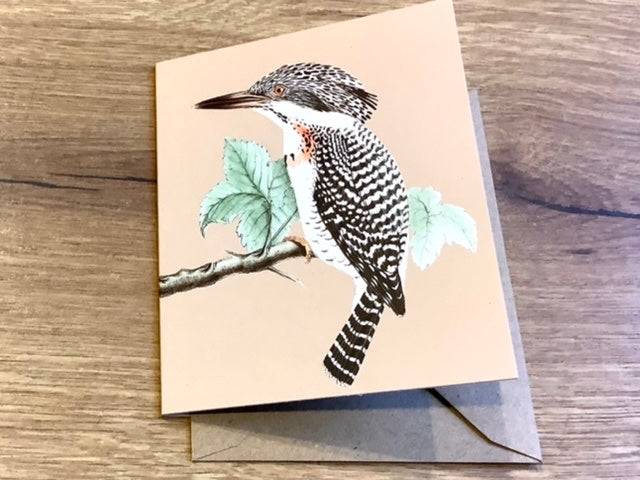 Kleine Grußkarte Vögel A7 („30x40“)°