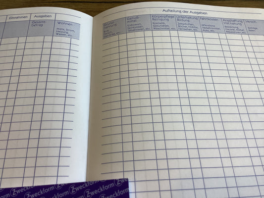 Haushaltsbuch 201 A5 AveryZweckform