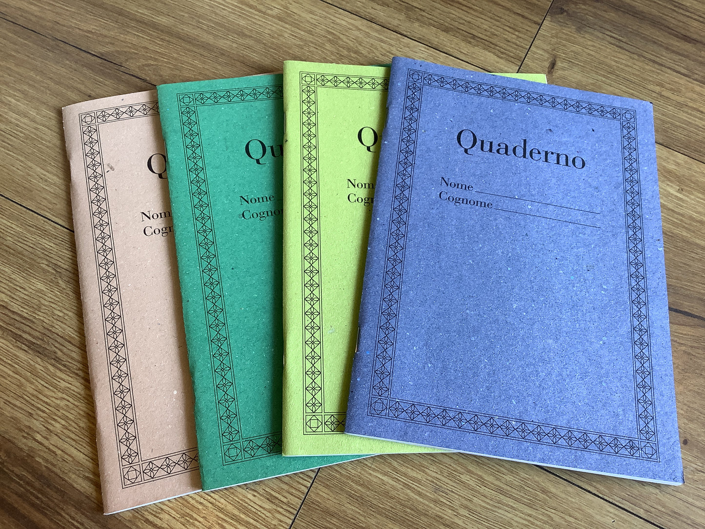 arbos Quaderno A5 Notizheft blanko 48S. - Polly Paper - Umweltfreundliche Schreibwaren
