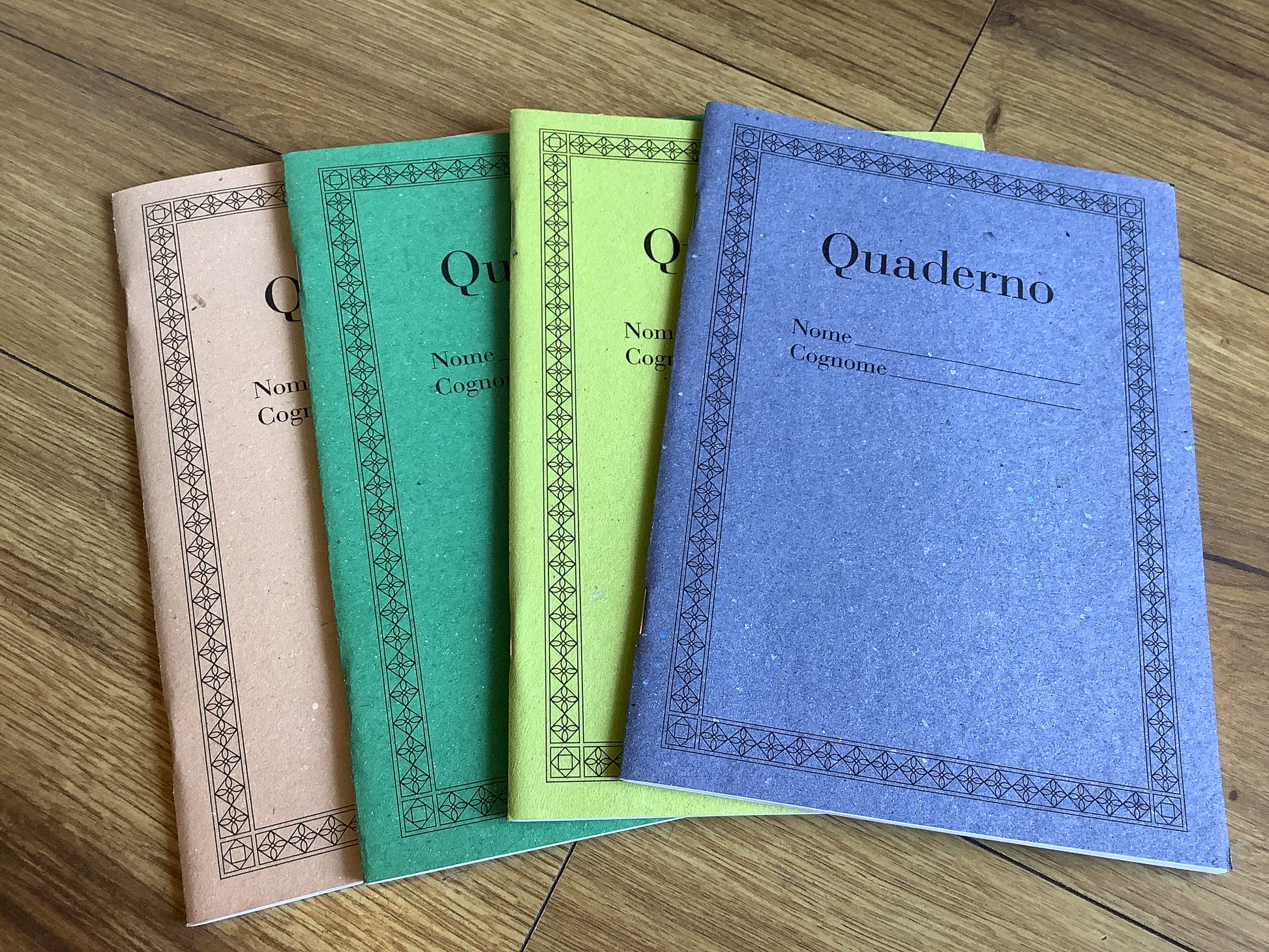 arbos Quaderno A5 Notizheft blanko 48S. - Polly Paper - Umweltfreundliche Schreibwaren