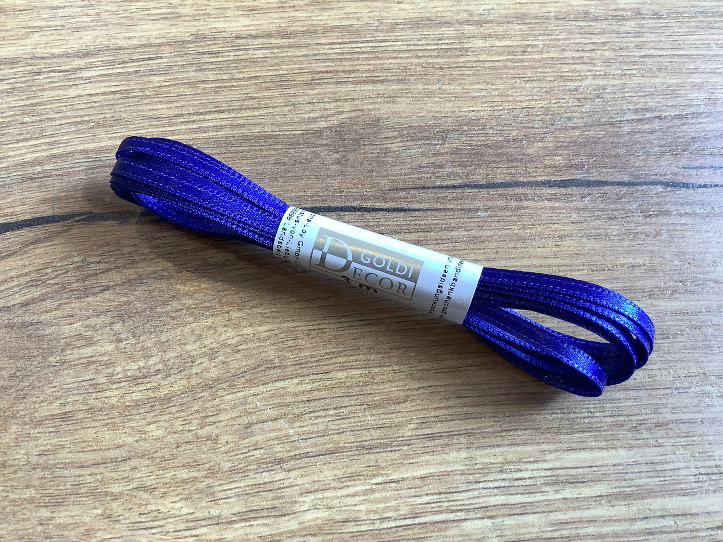 Satinband 3m 3mm dünn Geschenkband° - Polly Paper - Umweltfreundliche Schreibwaren