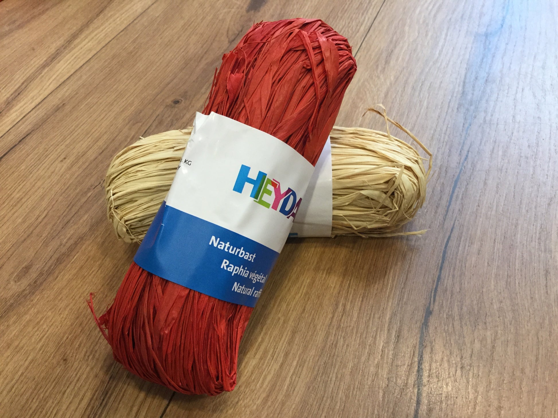 Naturbast Raffia 50g Heyda° - Polly Paper - Umweltfreundliche Schreibwaren