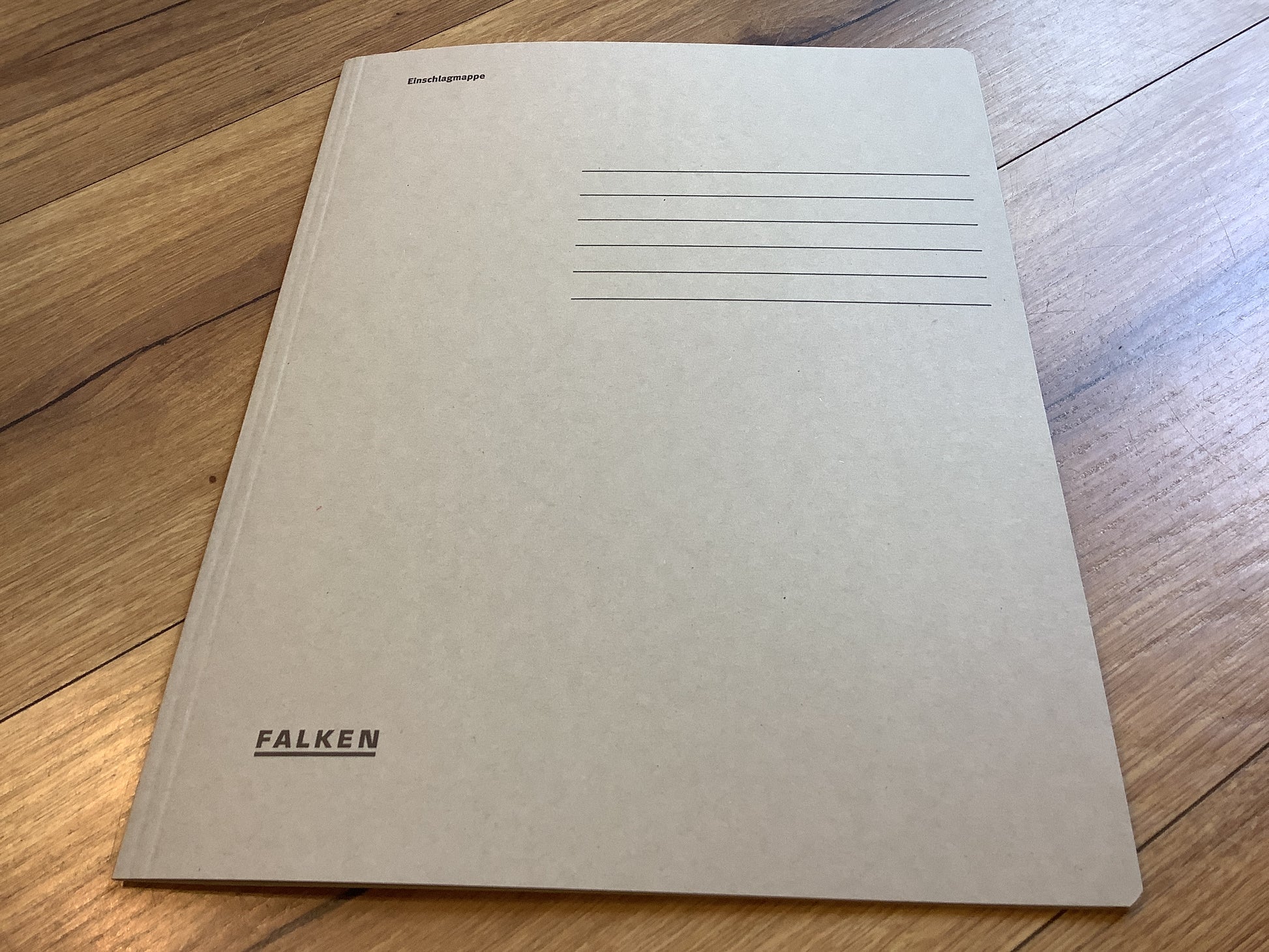 Einschlagmappe A4 Falken Recyclingkarton° - Polly Paper - Umweltfreundliche Schreibwaren