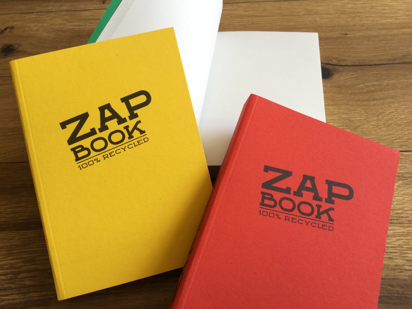 ZAPbook A6 geleimt 80g (Grundfarben) - Polly Paper - Umweltfreundliche Schreibwaren