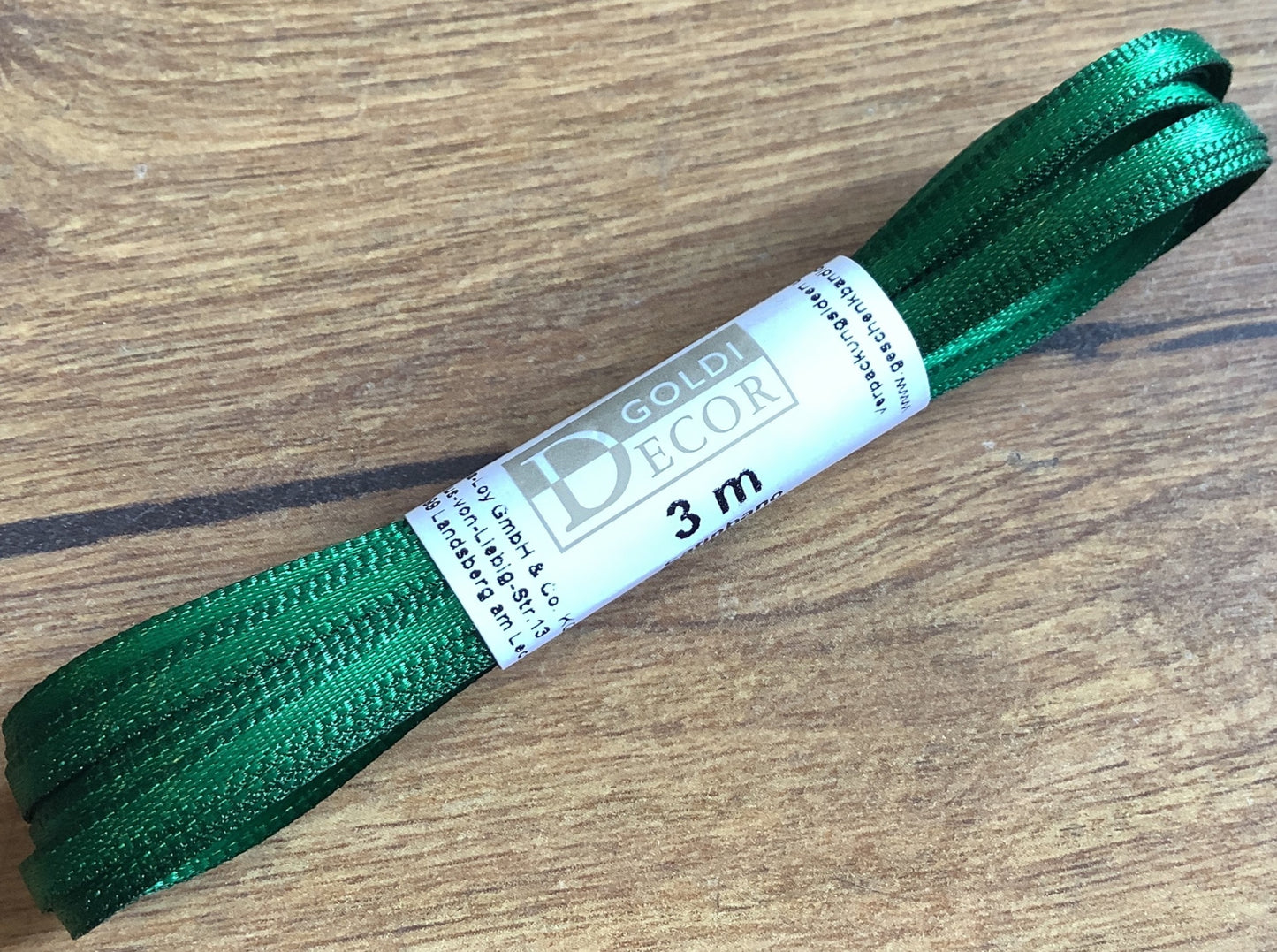 Satinband 3m 3mm dünn Geschenkband° - Polly Paper - Umweltfreundliche Schreibwaren