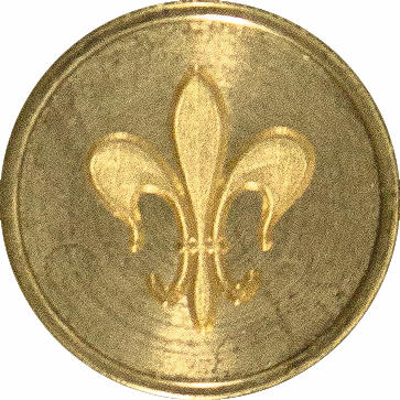 Messing-Siegel 1,7 x 4,5 cm°