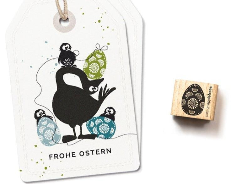 Stempel Osterei Cats on appletrees° - Polly Paper - Umweltfreundliche Schreibwaren