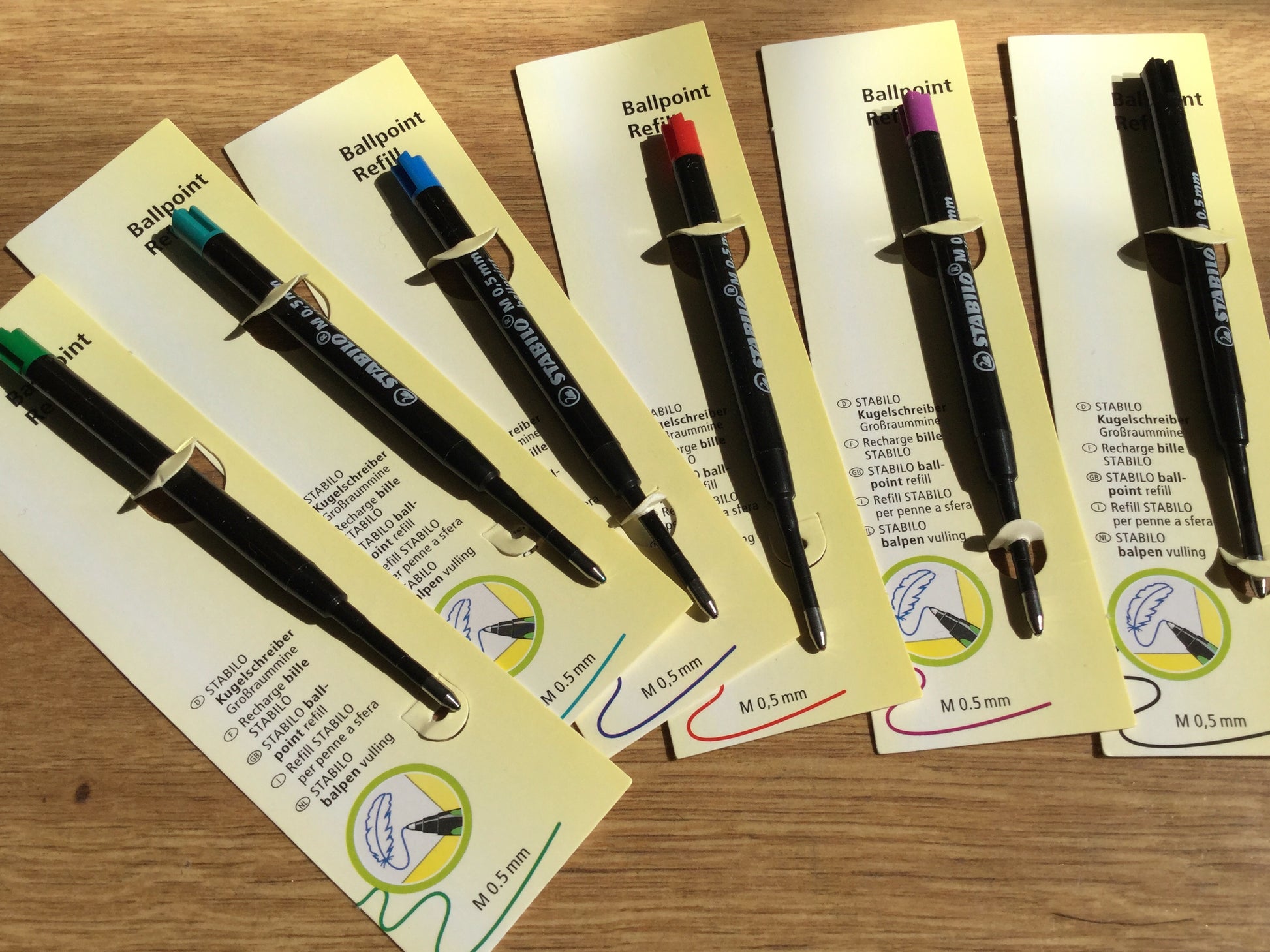 Kugelschreiberminen für den Stabilo-ballpoint