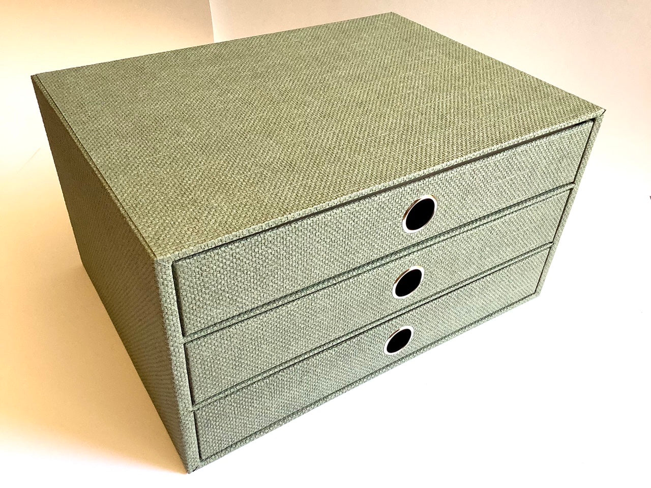 salbeigrüne Schubladenbox von Rössler