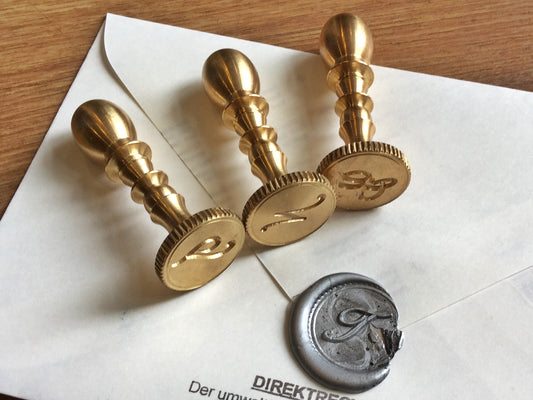 Messing-Siegel Buchstabe Briefsiegel