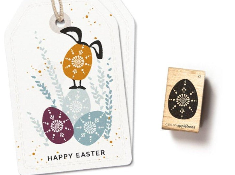 Stempel Osterei Cats on appletrees° - Polly Paper - Umweltfreundliche Schreibwaren
